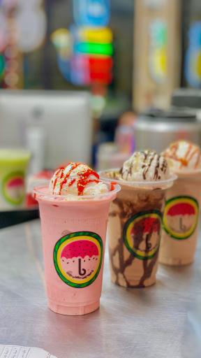 آبمیوه بستنی میوه چین