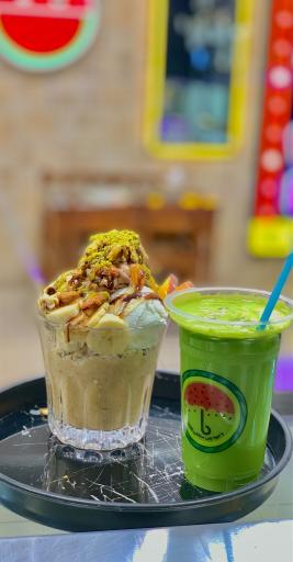 آبمیوه بستنی میوه چین