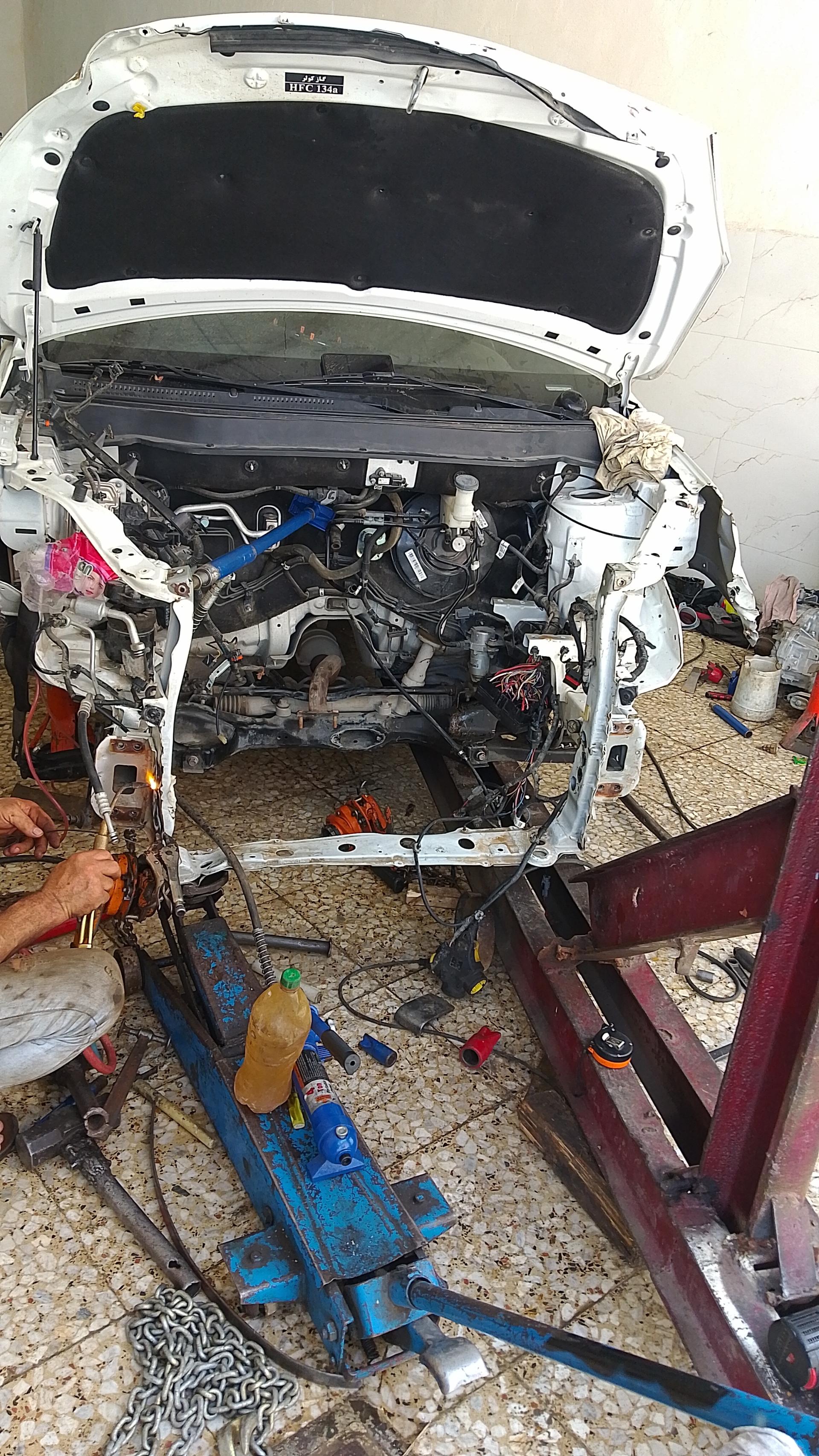 عکس صافکاری PDR اسکندر