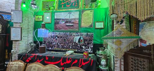 عکس حسینیه بزرگ زواره