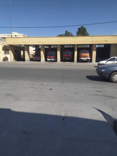 عکس ایستگاه آتش‌نشانی 