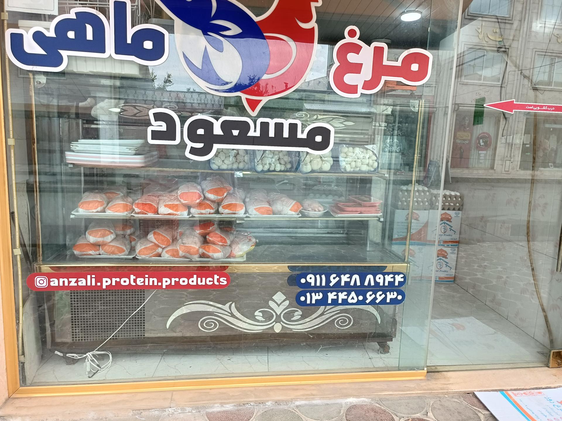 عکس فروشگاه مرغ و ماهی مسعود