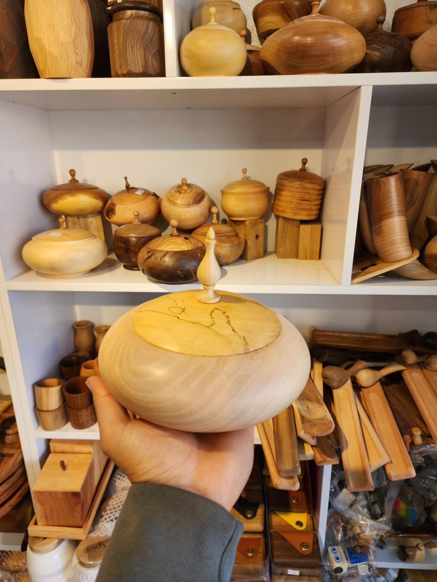 عکس ظروف چوبی آکاژو