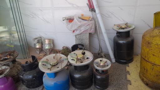 عکس گاز پر کنی و شارژ پیک نیک و کپسول 