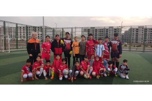 عکس زمین فوتبال اختصاصی آکادمی (چمن مصنوعی فاز شش)