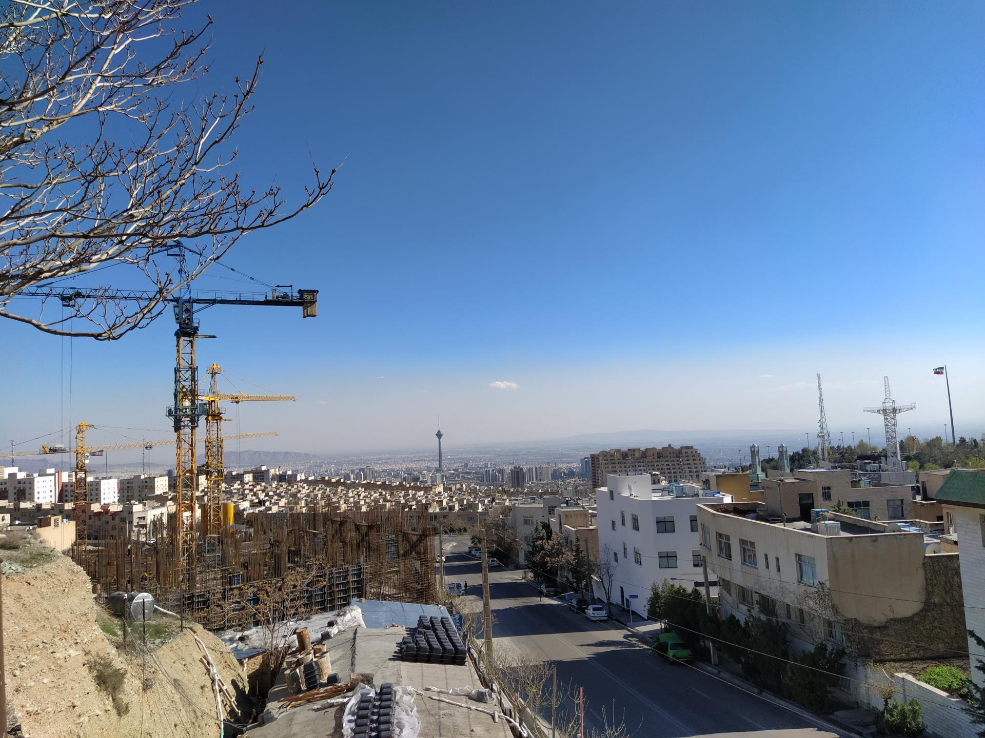 عکس شهرک بام تهران