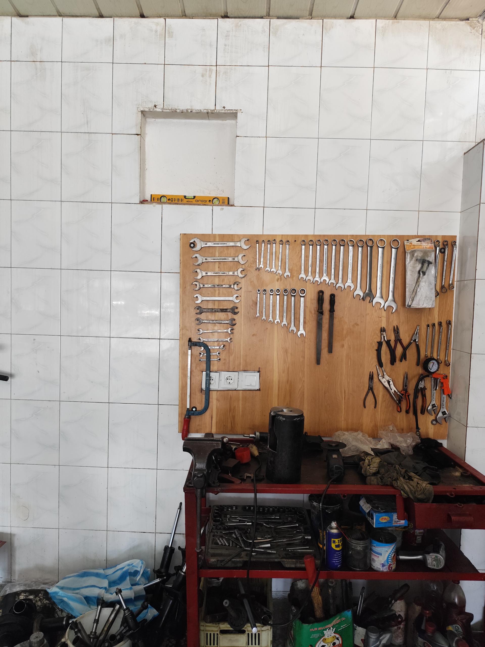 عکس تعمیر کمک فنر و جلوبندی سهند