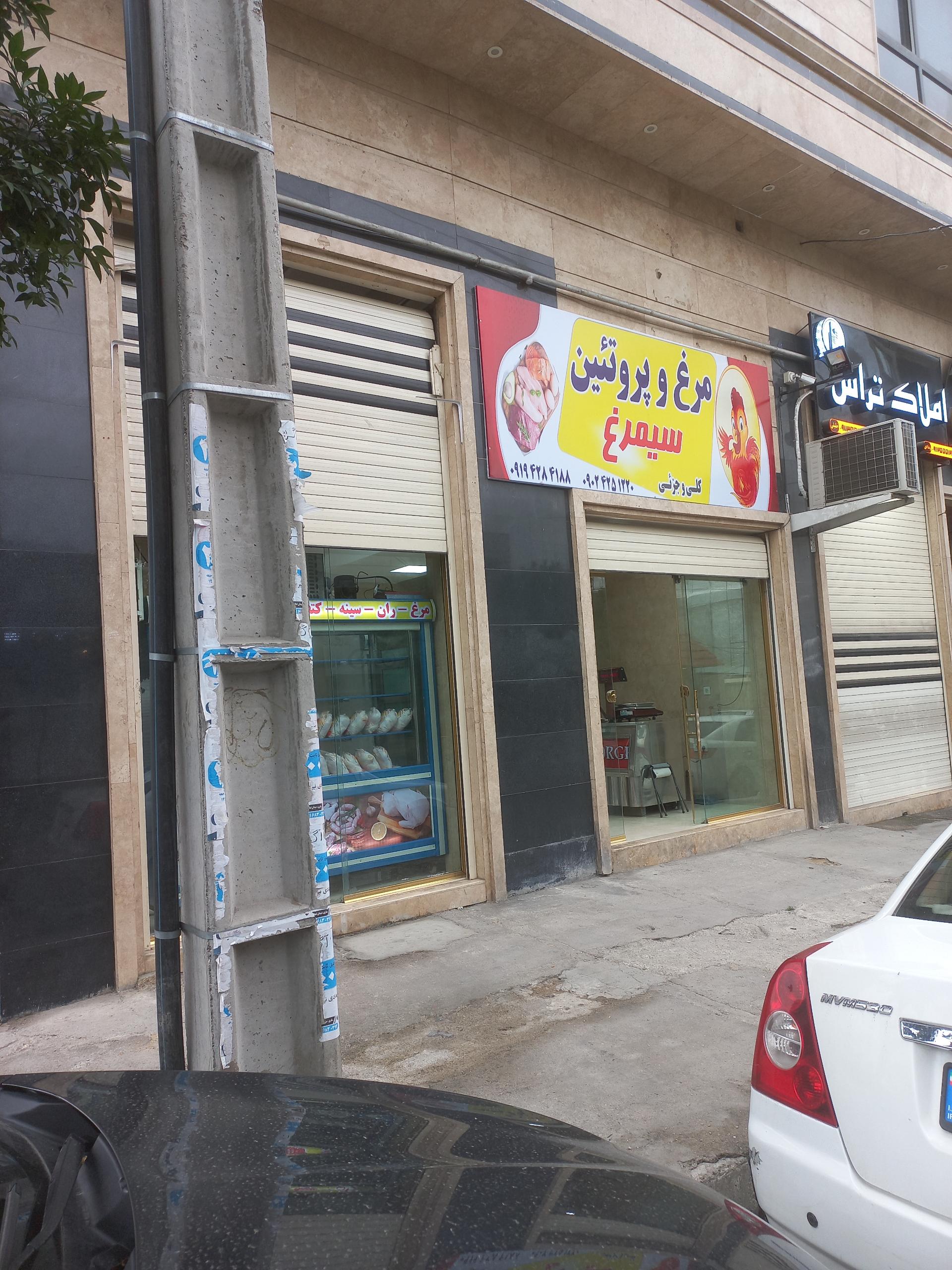 عکس مرغ و پروتئین سیمرغ