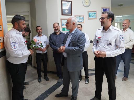 عکس مرکز اورژانس پیش بیمارستانی و مدیریت حوادث استان همدان