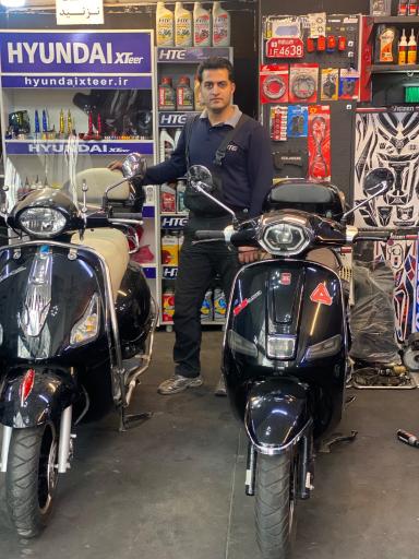 عکس موتور سازی اسکوتر