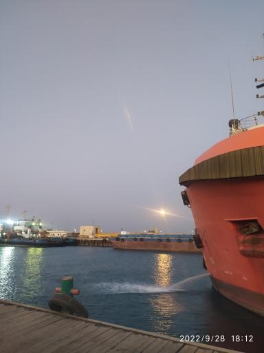 عکس اسکله مسافربری خارک