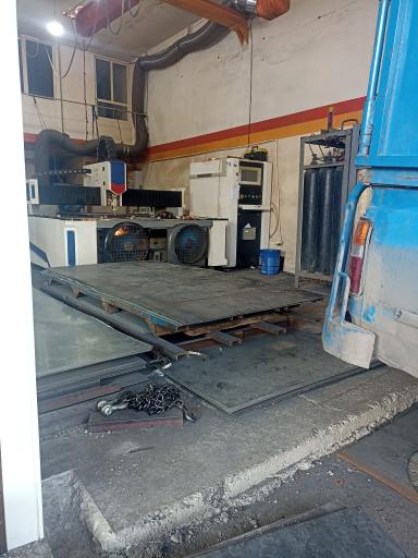 عکس برش لیزر فلزات و خمکاری شریفی