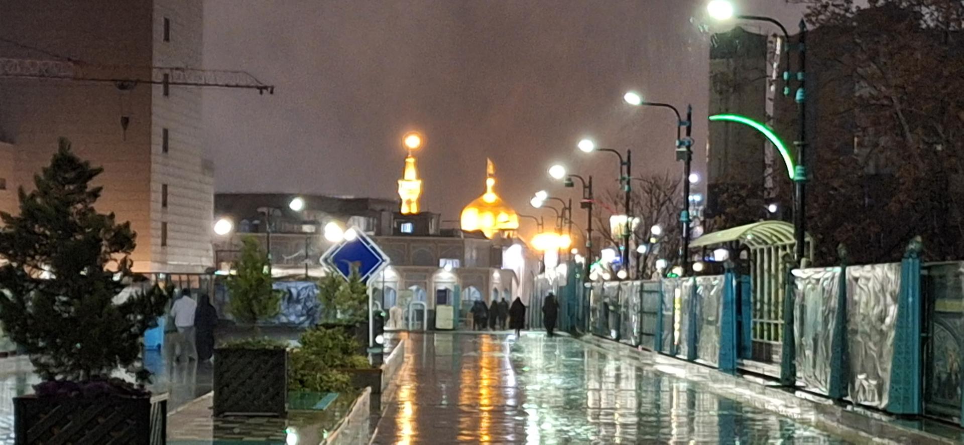 عکس مسیر ورودی حرم مطهر