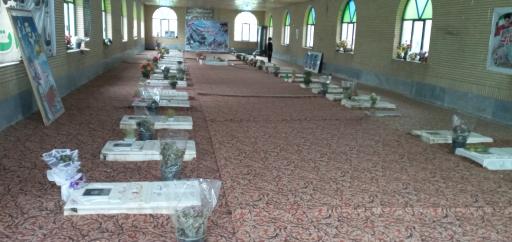 عکس مزار شهدای لوشان