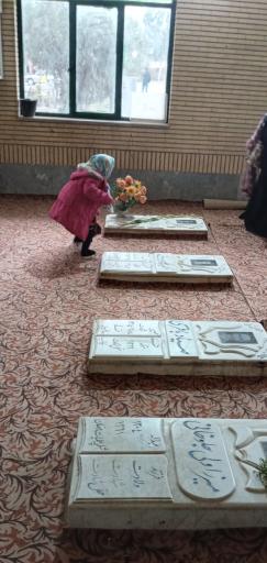 عکس مزار شهدای لوشان