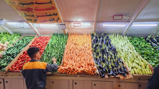 عکس بازار میوه و تره بار شهرداری هنرستان