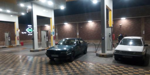 عکس پمپ گاز CNG مقصودی