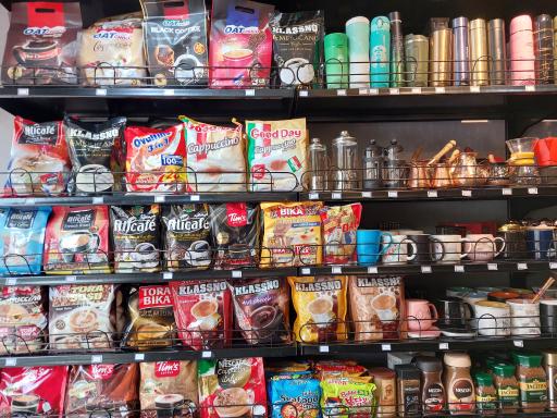 عکس رسته برشته کاری قهوه باروج