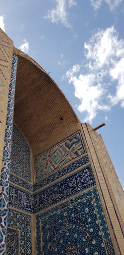 عکس مسجد جامع ورزنه