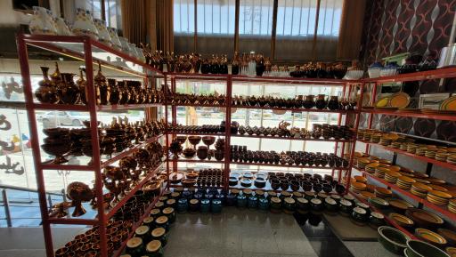 عکس مرکز پخش سفال لالجین