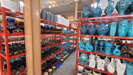 عکس مرکز پخش سفال لالجین