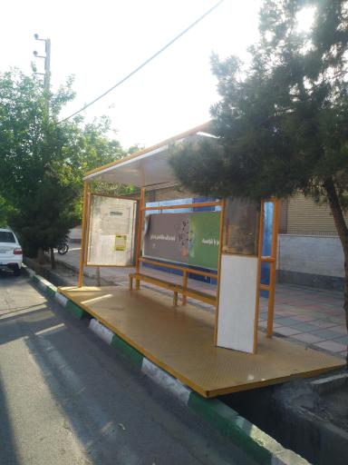 عکس ایستگاه اتوبوس هنرستان