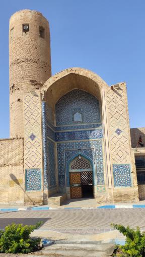 عکس مسجد جامع ورزنه