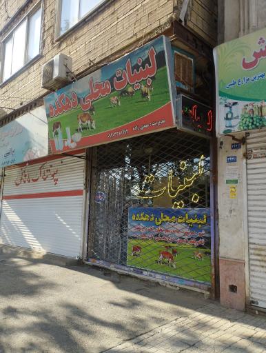 عکس لبنیات محلی دهکده 