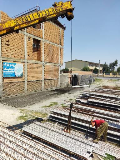 عکس کارگاه تیرچه و بلوک قرنجیک