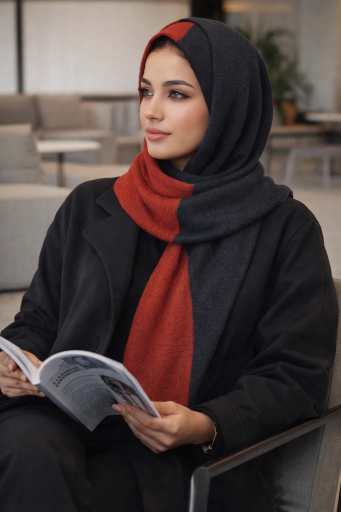 عکس شال و روسری سای گل