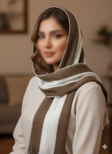 عکس شال و روسری سای گل