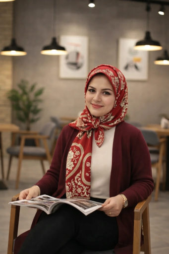 عکس شال و روسری سای گل