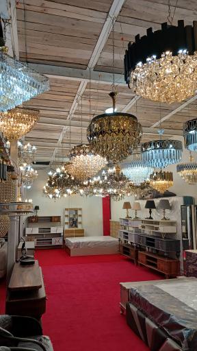 عکس گالری لوستر ستاره شب