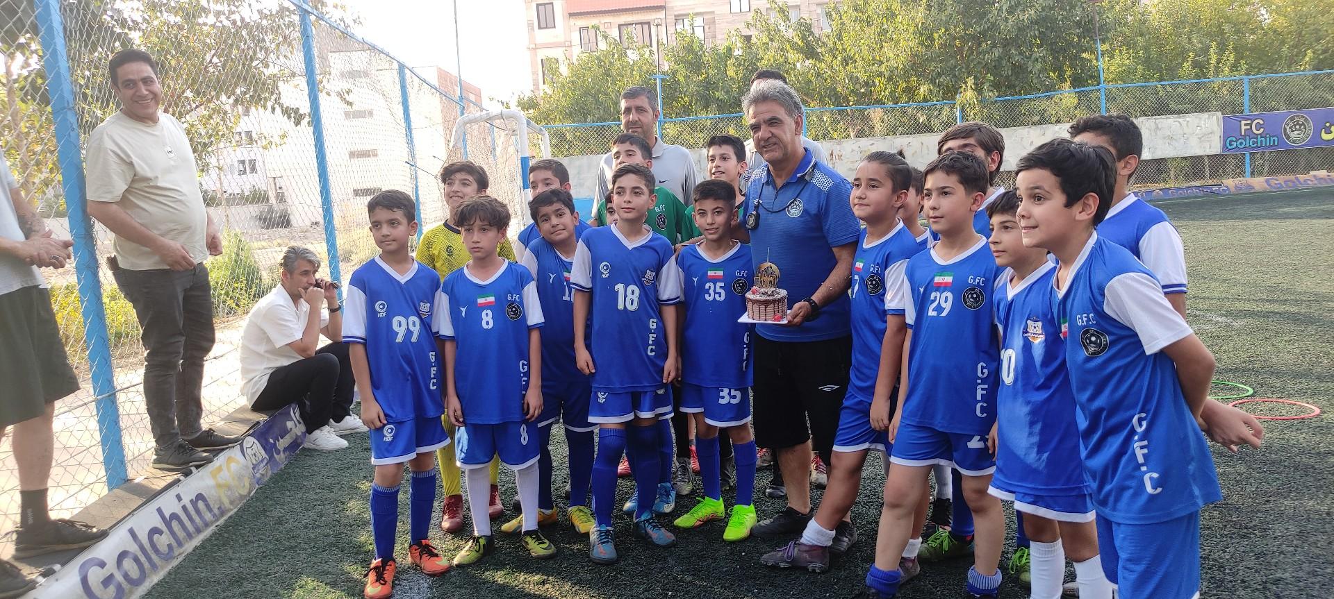 عکس آکادمی فوتبال گلچین 