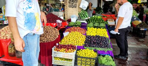 عکس بازار تاریخی تجریش