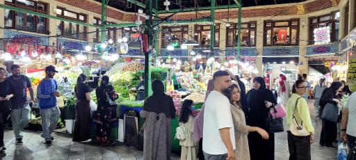 عکس بازار تاریخی تجریش
