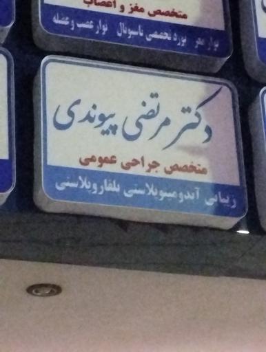 عکس دکتر مرتضی پیوندی