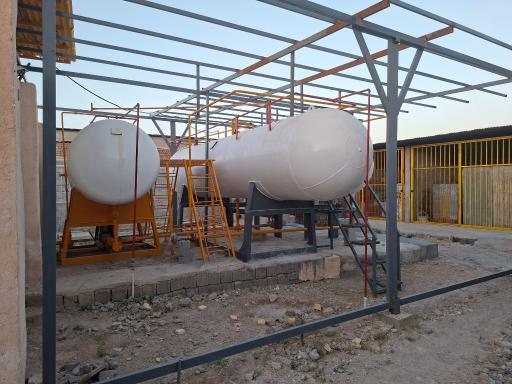 عکس گاز ال پی‌ جی قربانی LPG