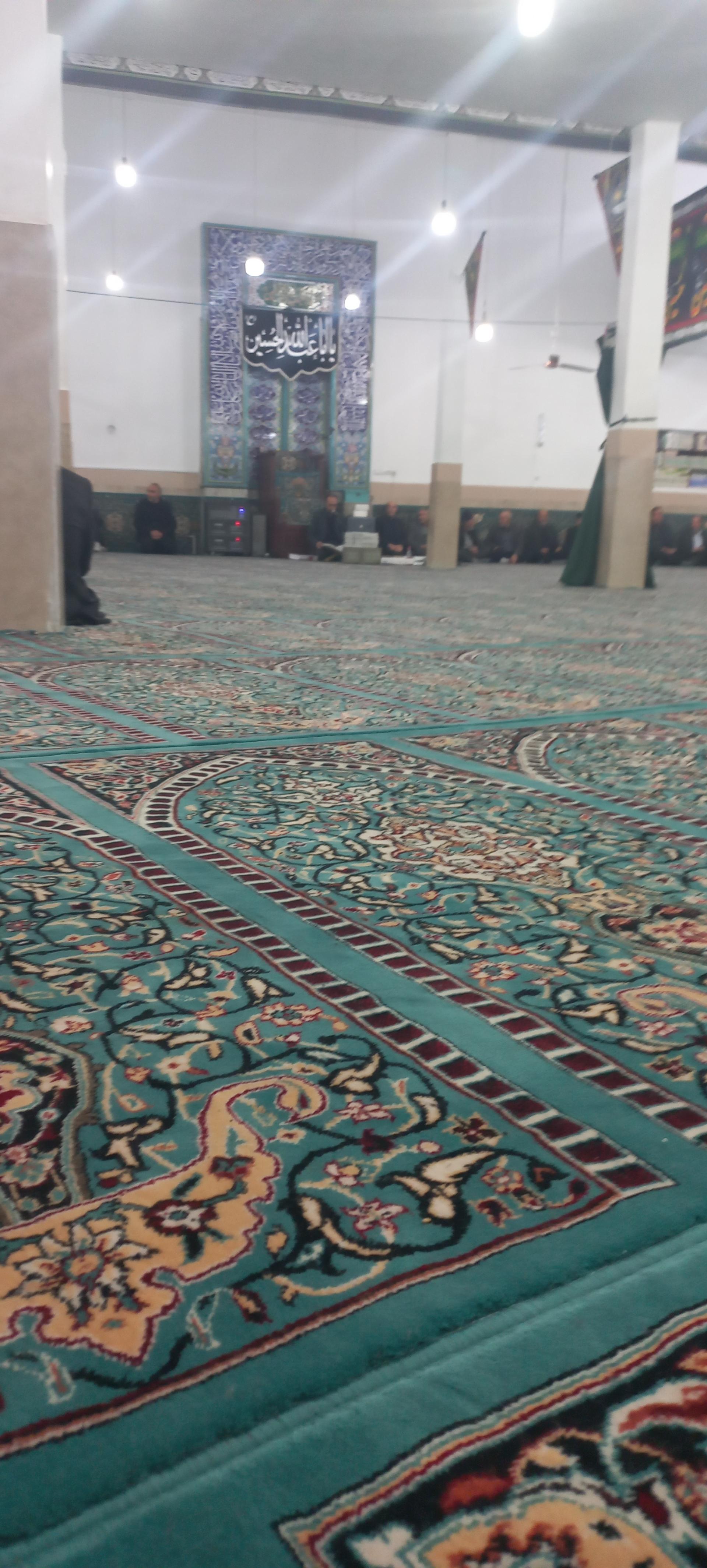 عکس مسجد حضرت علی اصغر( عزیزکندی های مقیم قرچک)