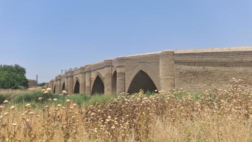 عکس پل کهنه قره سو