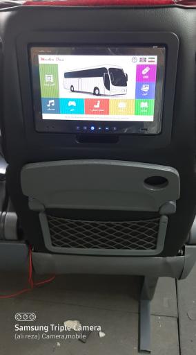 عکس خدمات صوتی و تصویری اتوبوس