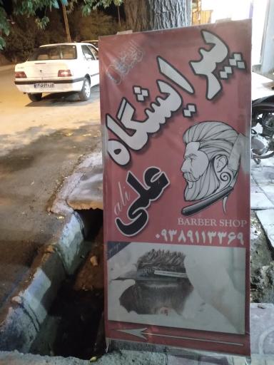 عکس پیرایشگاه علی