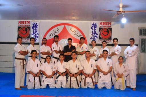 عکس باشگاه کاراته آریارزم 