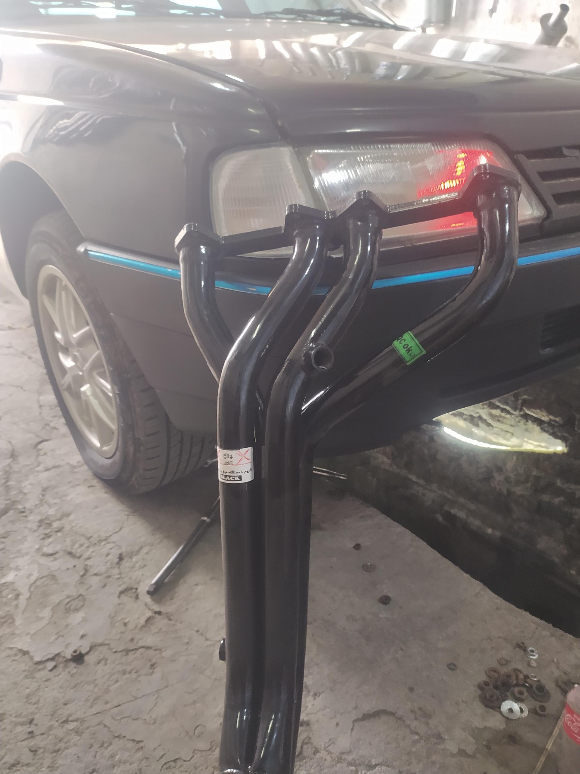 عکس اگزوز سازی رضا