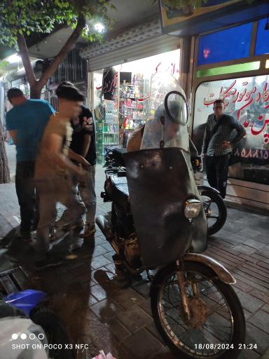 عکس تعمیرگاه موتورسیکلت ژاپن یدک