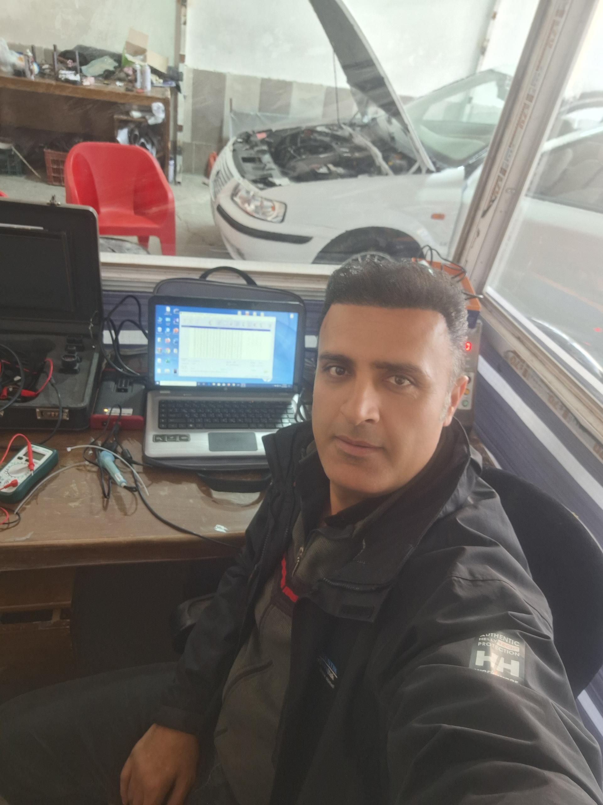 عکس تنظیم موتور وفا