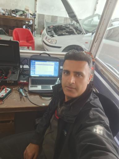 عکس تنظیم موتور وفا