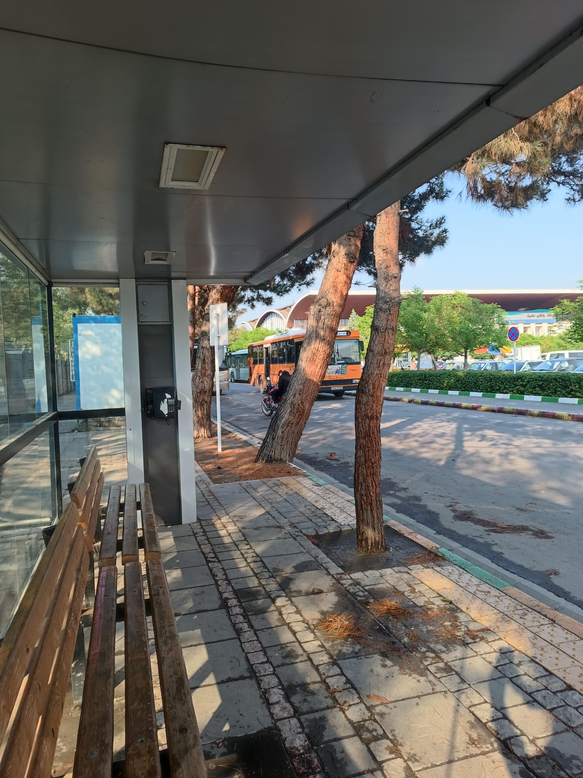 عکس  پایانه راه آهن