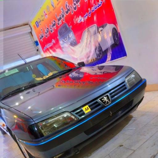 عکس مرکز احیای رنگ اتومبیل حیدری