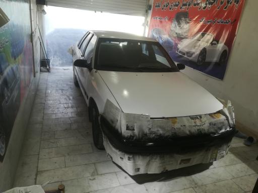عکس مرکز احیای رنگ اتومبیل حیدری